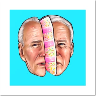 Joe Biden is cake Posters and Art